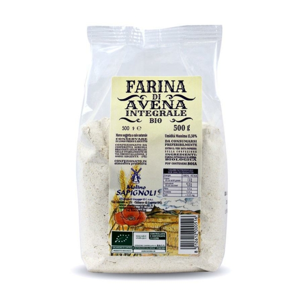 Farina di Avena Integrale Bio Molino Sapignoli